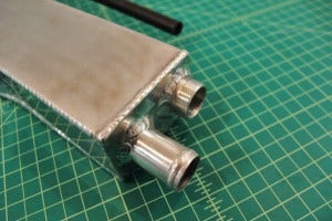 Mishimoto expansion tank prototype fittings