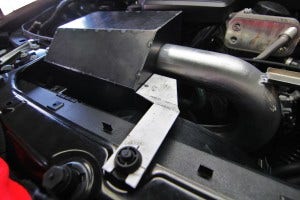 Mounting bracket template mock up