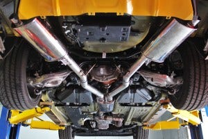 Mishimoto first prototype exhaust