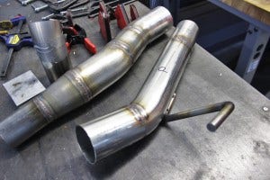 Welding exhaust prototype
