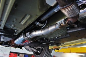 Mishimoto exhaust fabrication