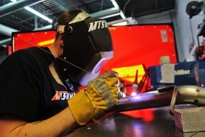Welding exhaust prototype