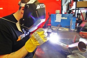 Welding exhaust prototype