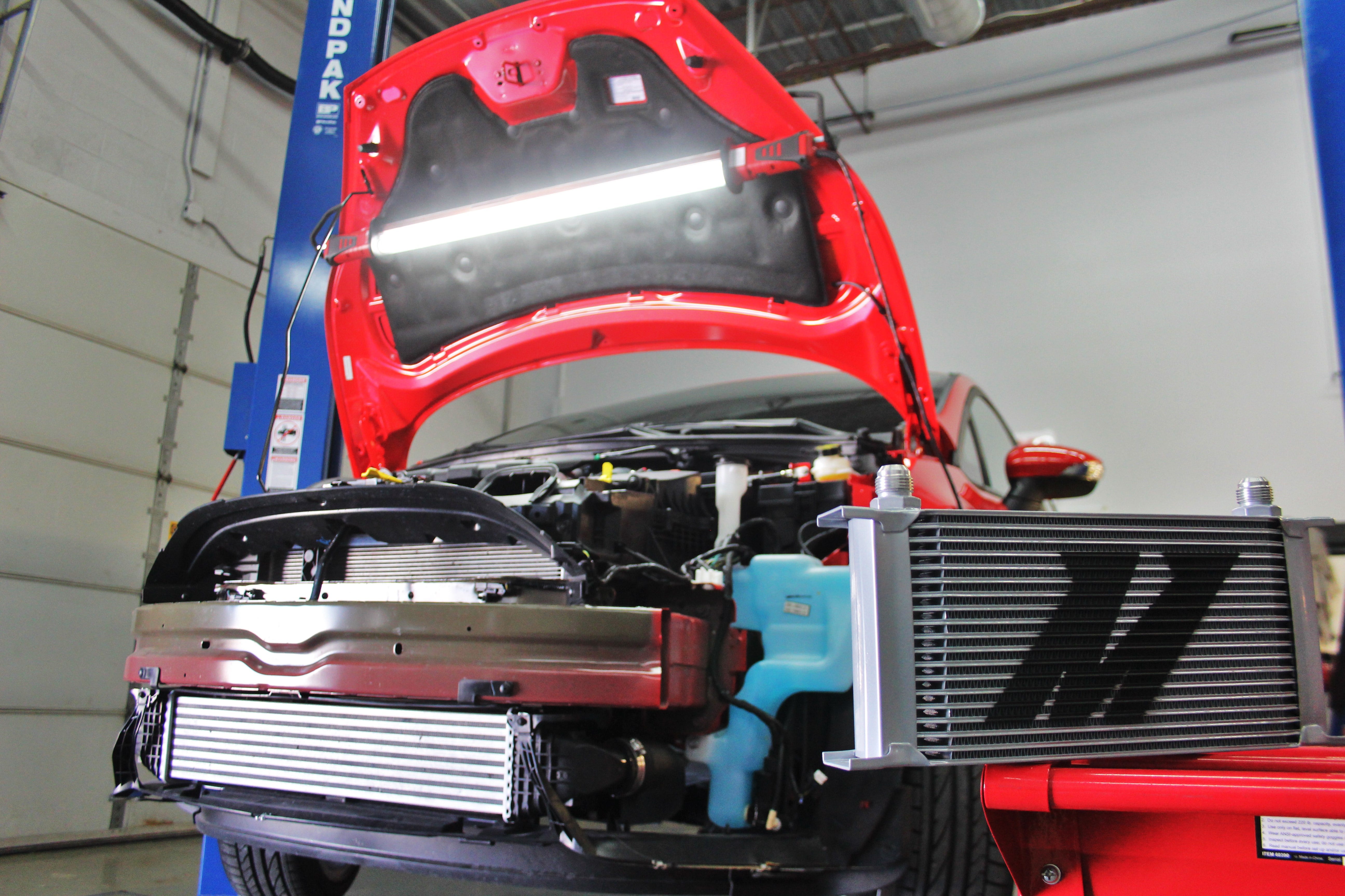 Don't Let Oil Temps Stop The Fiesta! Mishimoto Oil Cooler R&D, Part 1: Plans and Initial Fabrication