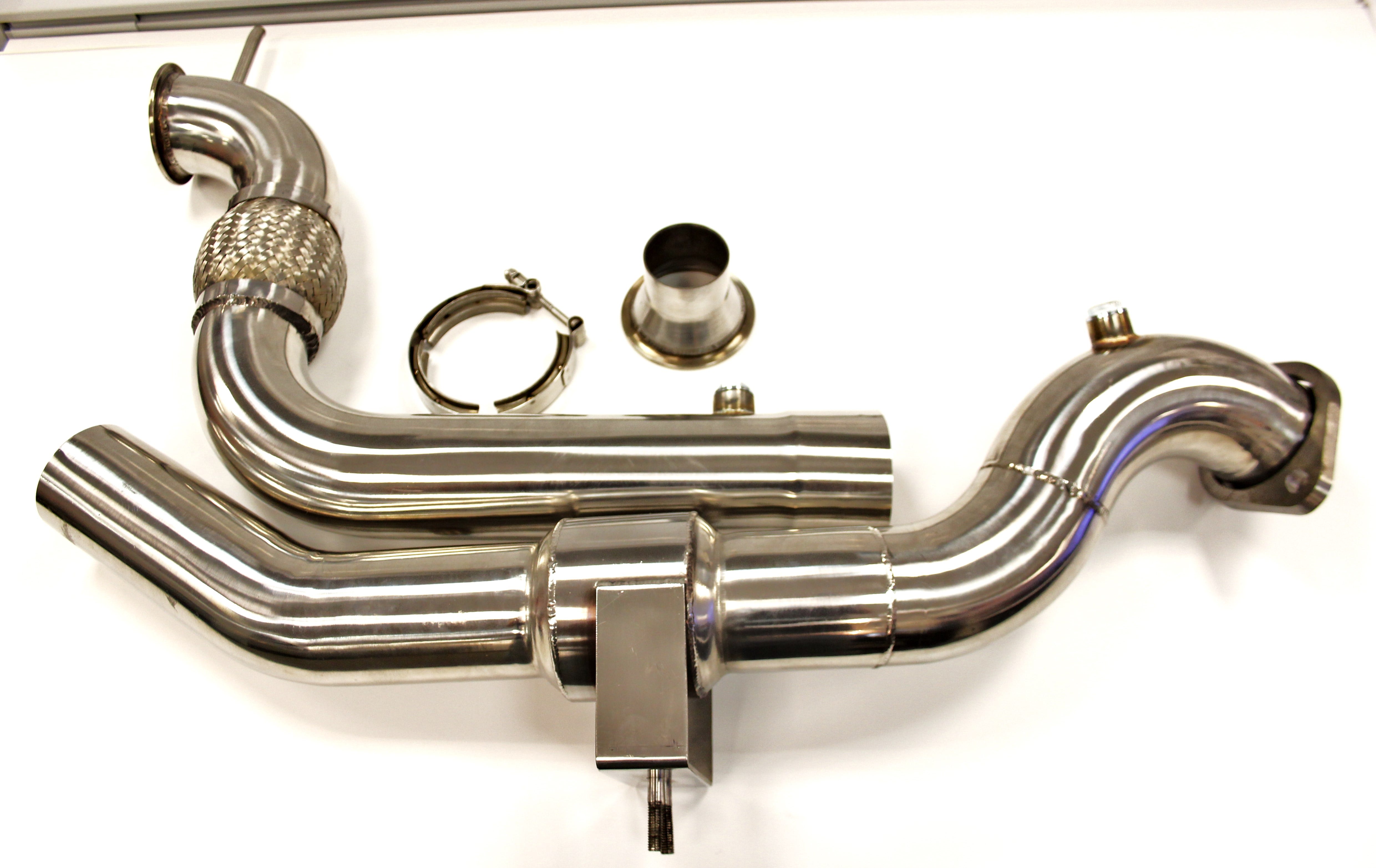 Unleashing The EcoBoost. Downpipe Development, Part 3: First Prototype Presentation and Test Fitting