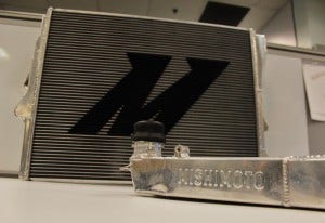 Mishimoto prototype E46 radiator