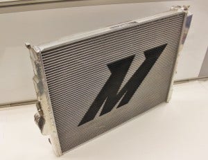 Mishimoto prototype E46 radiator 