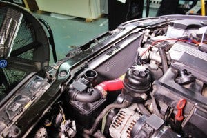 New Mishimoto BMW performance parts installed