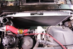 New Mishimoto BMW performance parts installed