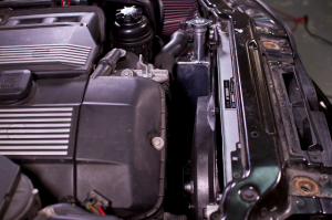 Mishimoto E46 parts installed