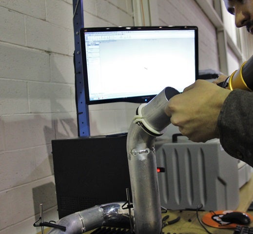 STI intercooler pipe data collection