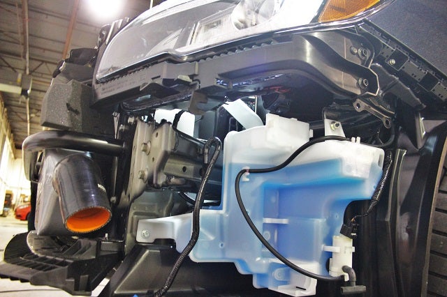 2015 STi Intercooler pipe connection