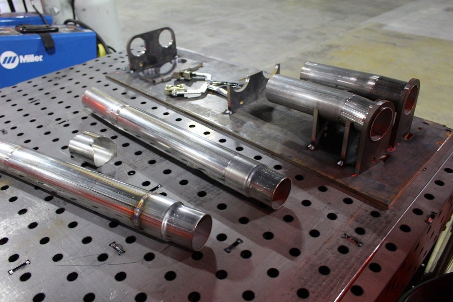 Mustang GT exhaust components