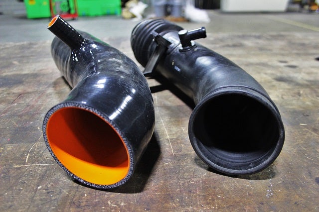 350Z Silicone Intake Hose R&D, Part 1: Stock Hose and Silicone Prototype