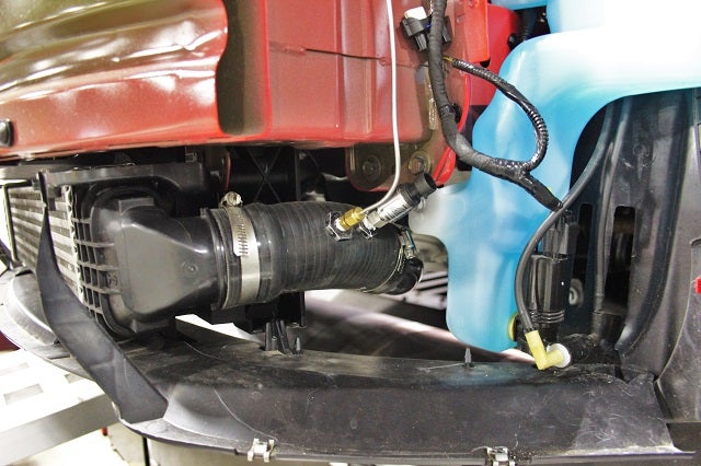 Fiesta ST performance parts testing sensors