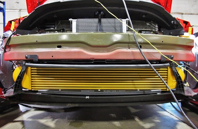 Ford Fiesta ST intercooler dyno testing