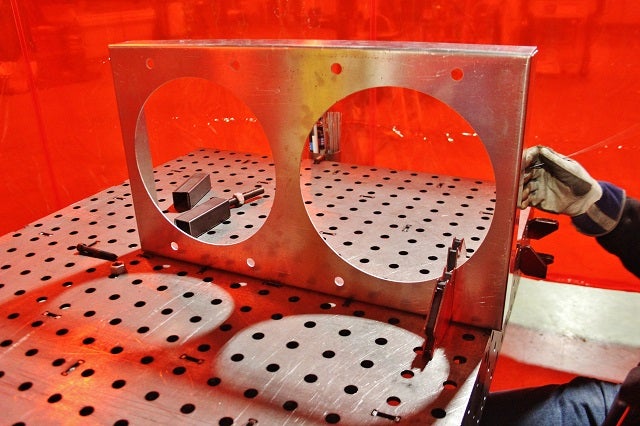 Fan shroud fabrication