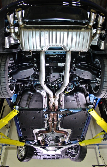 Stock 2016 Camaro SS exhaust