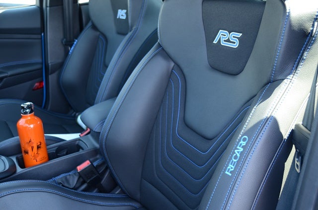 The interior of Mishimoto's brand new Focus RS