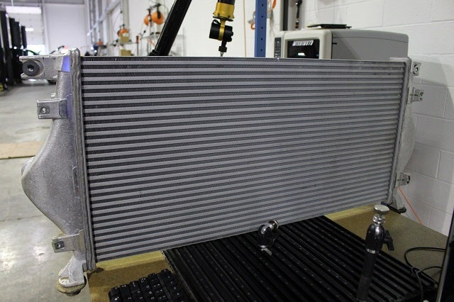 Measuring the stock Titan XD Intercooler