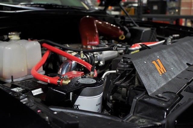 Titan XD coolant filtration kit installed