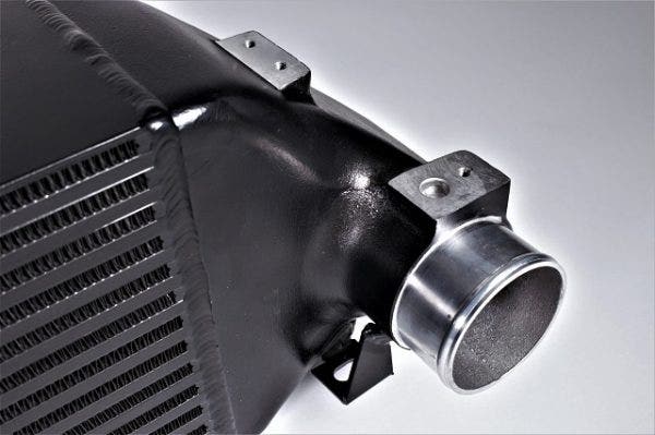 Cold side of the intercooler