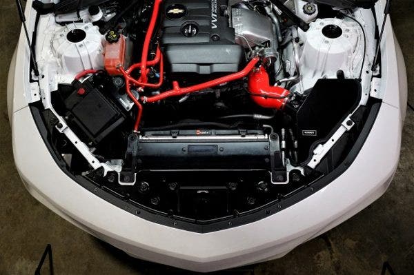 The intake elbow goes along with our dual catch can and radiator hose kits!