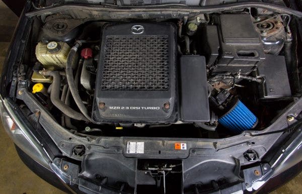Because of Mazda and Ford's past relationship, the 2.3L MZR is the grandfather of last year's hottest hatchback, the Focus RS.