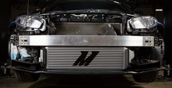 Honda was nice enough to leave plenty of room for us to expand our intercooler into.
